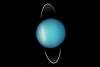 Uranus are 27 de luni, 5 mai mari,
restul mai mici. Pamantul, prin
comparatie, are un singur satelit
natural, o singura luna, Luna.