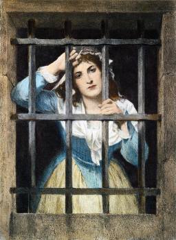 Charlotte Corday a fost o femeie executata prin decapitare, cu ajutorul ghilotinei, in Franta, in 1793, pentru ca l-a asasinat pe...